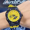 Modified Watch Case Parts Waffle Dial for GA-2100 GA-2110 3rd 4th Generation GA2100 GA2110 Inner Shadow Circle Bezel Accessories