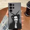 M-Marilyn Death Rock Mr-M-MansonS Phone Case For Samsung S25,S24,S21,S22,S23,S20,Ultra,S26,Plus,Fe,Note,5G Black Cover