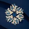 A Grand Court-style Floral Brooch for Women, Elegant and Fashionable Brooch, with A Light Luxury Design Sense