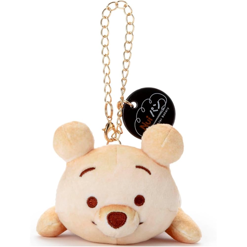 Disney Nui Character Plush Toy Pooh Chain Strap Mascot 13cm