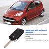 Flip Remote Key Case 2 Buttons - Fits Peugeot 107 207 307 307cc 308