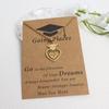Fashion 2026 Year Graduation Pendant Necklace Minimalist Stainless Steel Gold Plated Gift for Students Jewelry Gift