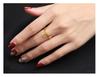 Brass Chic Gold Plated Ring With Customizable Fit And Symbolic Designs Women For