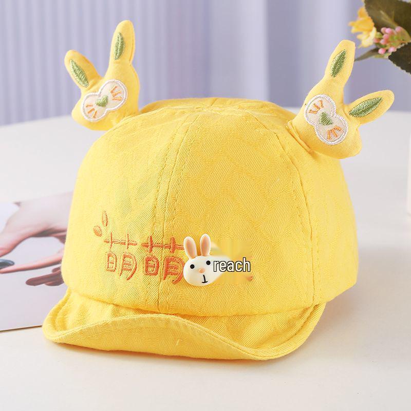 Spring & Autumn Duckbill Baby Hat - Cute, Thin, Adorable Korean Style Baseball Cap for Boys & Girls