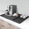 Silikon-Kaffee-Matte Hitzebeständige Bar-Matte Mit Abnehmbarer Geschirrtrockenmatte Küchenarbeitsplatte Kaffeemaschinen-Matten-Pad