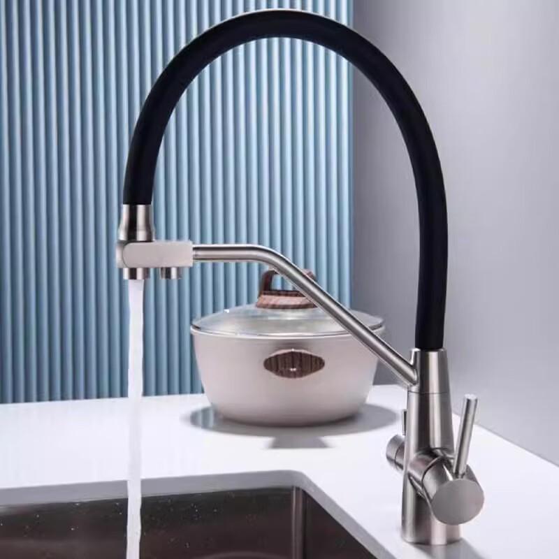 TLXT 3-in-1 Kitchen Faucet with Water Purifier
