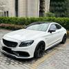 For Mercedes Benz C-Class C205 W205 A205 2015 2016 2017 2018 Automotive Front Bumper Spoiler Lip Divert Body Modification Kit