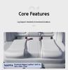 For BMW 3 4 5 Series X3 X5 X6 X1 X2 X4 G60 G20 G45 G05 G06 F48 F39 G02 CarSeat Cushion Leg Rest Integrated Leg Drag Seat Cushion