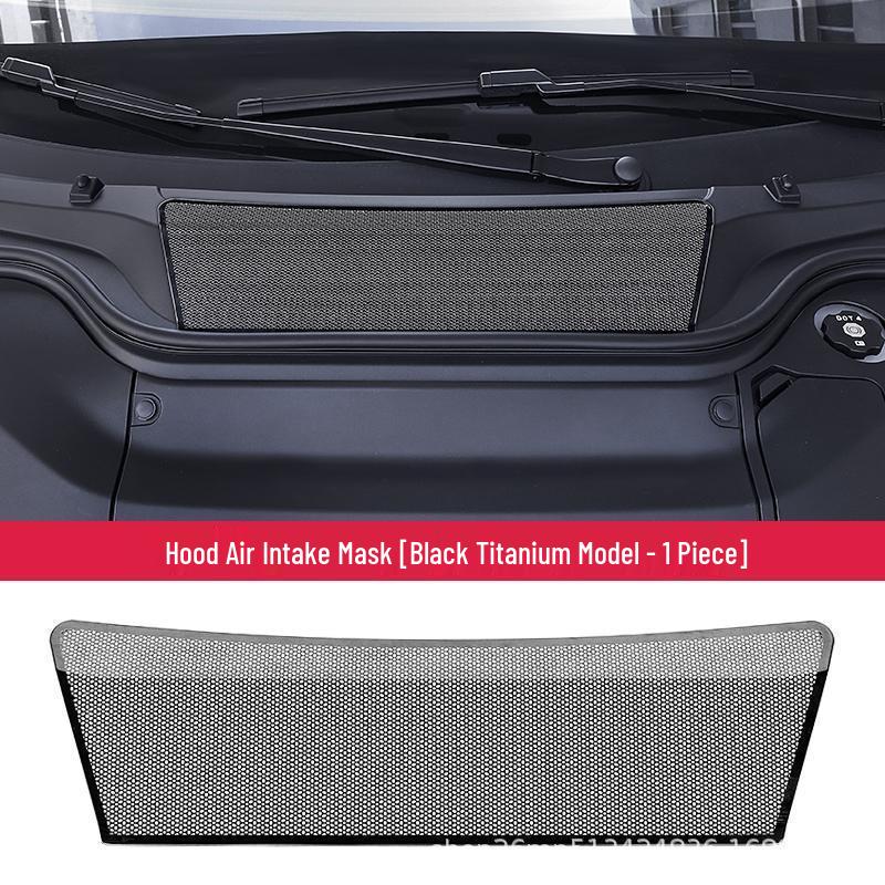 Stainless Steel Dustproof Speaker Hood Cover for L60 Lide - Car Interior Decor