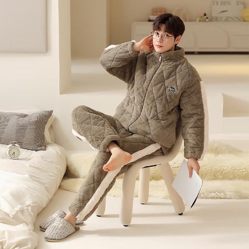 

Теплый фланелевый пижамный комплект для пары