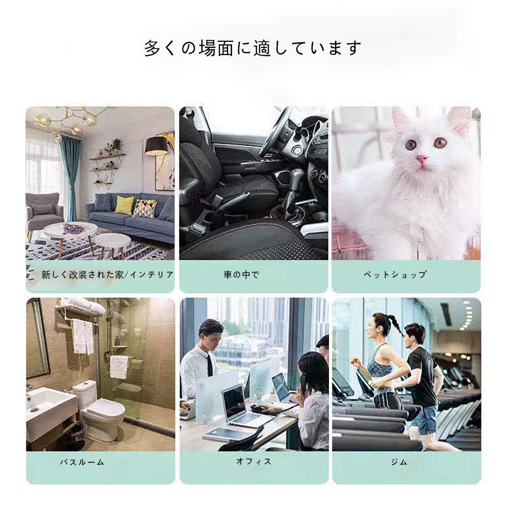 Ozone Generator for Commercial Use Ozone Deodorizer for Home Use Air Purifier PSE Certified for Home Use and for Automobiles (24000mg/h)