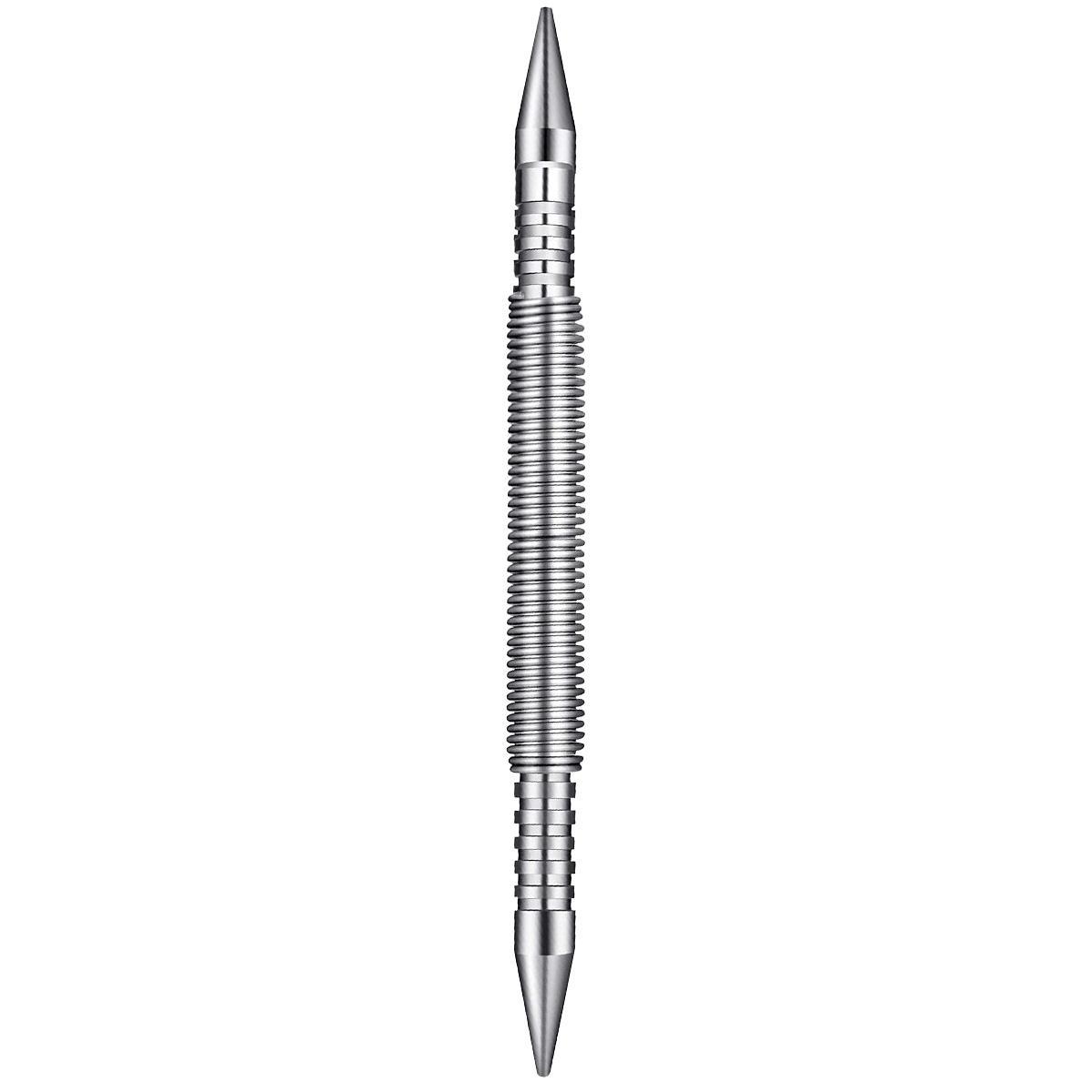 

Spring Tool Hammerless Nail Set Double Head Nail Setter Metal Woodwork Drill Bit Center Holes Punch Door Hinge Pin Remover Tools