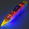 Electric Ocean Liner Cruise Ship Toy Flashing Musical Kids Educational Model