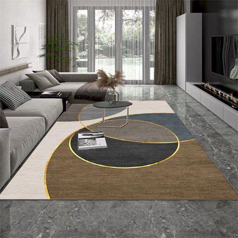 Antiskid Carpet Living Room Modern Simple Style Entrance Door Mat Easy Cleaning Soft Office Lounge Rug Big Size Customizable