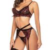 Sensual Embroidered Lace Lingerie Set - European & American Style