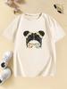 Fashion Girl Design Graphic Y2k T Shirts Manga Kids Childrens Tshirt Girls Summer Spring Casual Short Sleeve Top Tee Shirt