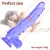 Female Artificial Dildo Crystal Transparent Dildo Adult Masturbator