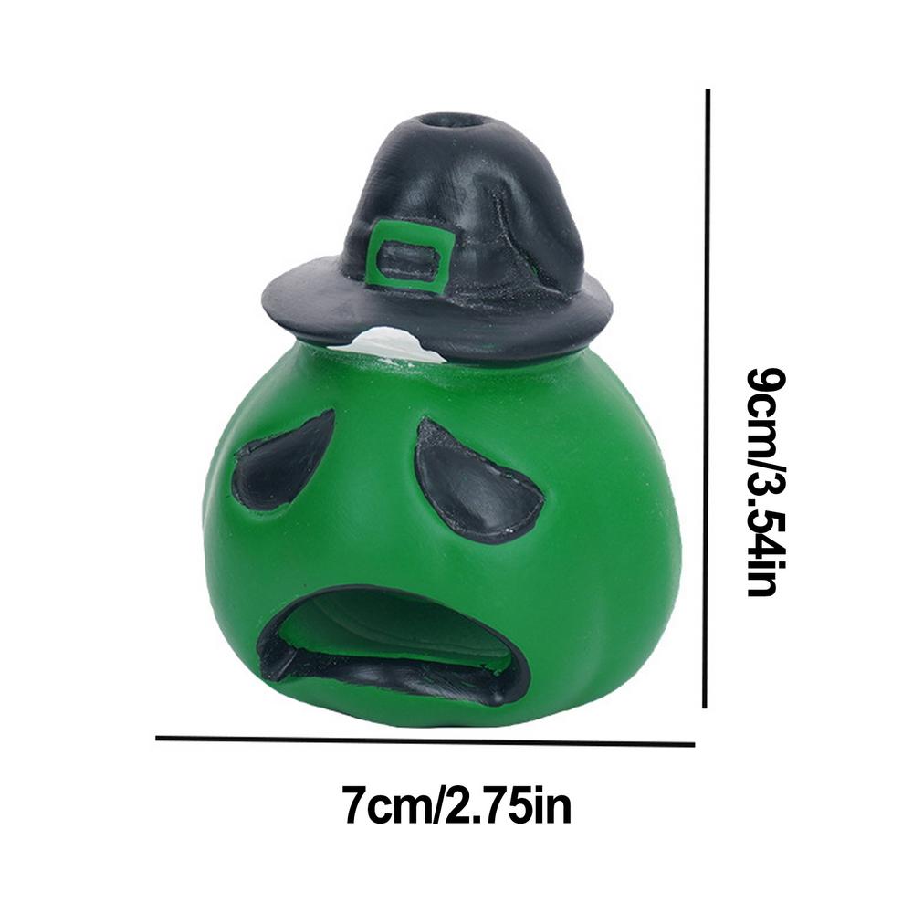 Gruselige aztekische Todespfeife, donnernde Echos antiker Krieger, die intensive menschliche Schreipfeife für Halloween-Partyzubehör