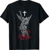 Camiseta Guerrero de Fe del Arcángel San Miguel Derrotando a Satanás