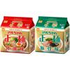 Maruchan Seimen Soy Sauce Tonkotsu Assortment (1 Bag Each 5 Servings 2 Types Total 10 Pieces Ramen Bagged Noodles) Instant (Non-fried Noodles Box Toyo