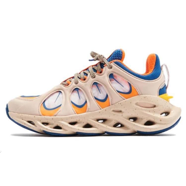 

LiNing Arc ACE Men s NYFW Cushion Running Shoes Foggy Apricot/Dark Blue 39