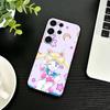Cartoon E-Sailor M-Moons Phone Case For Samsung S26,S25,S24,S23,S22,S21,S20,Ultra,Plus,FE Black Soft Cover