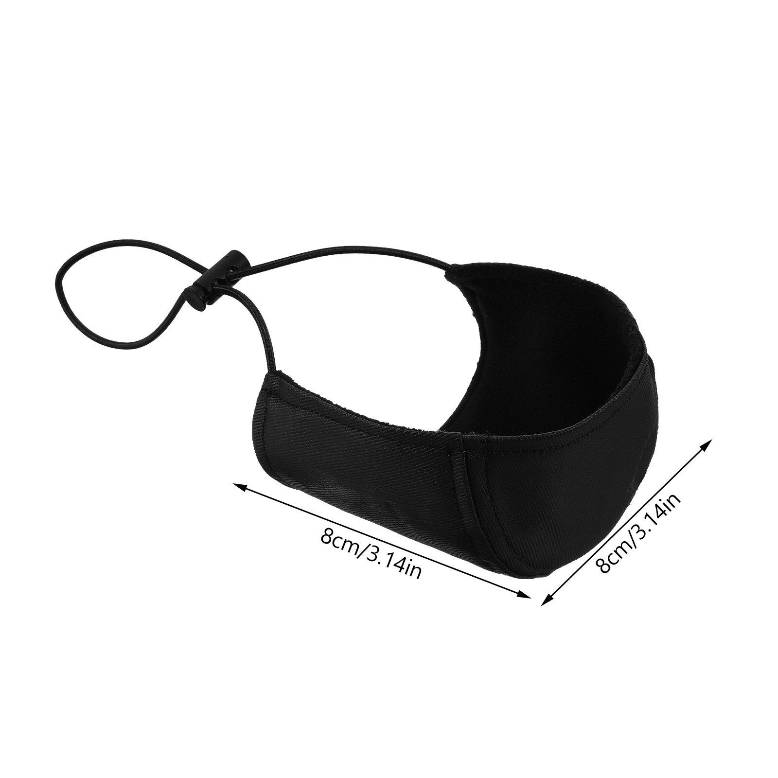 

2Pcs Brake Throttle Shoe Cover Professional Heel Protection Wear Resistant Surface Easy on Off for Driving Flats Khaki чёрный
