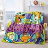 Halloween fantasy comedy adventure cartoon movie Scooby-Doo blanket soft home furnishing nap decoration four seasons warm Sherpa blanket U14