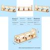 Wooden Assembled Maglev Train Scientific Experiment Children Puzzle Toy Set For Learning And Diy Kids