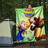 1pc, Disney Goldie and Bear Blanket Soft Throw Blanket for Friend, Perfect Gift, Outdoor Blankets, All Seasons Use, Living Room