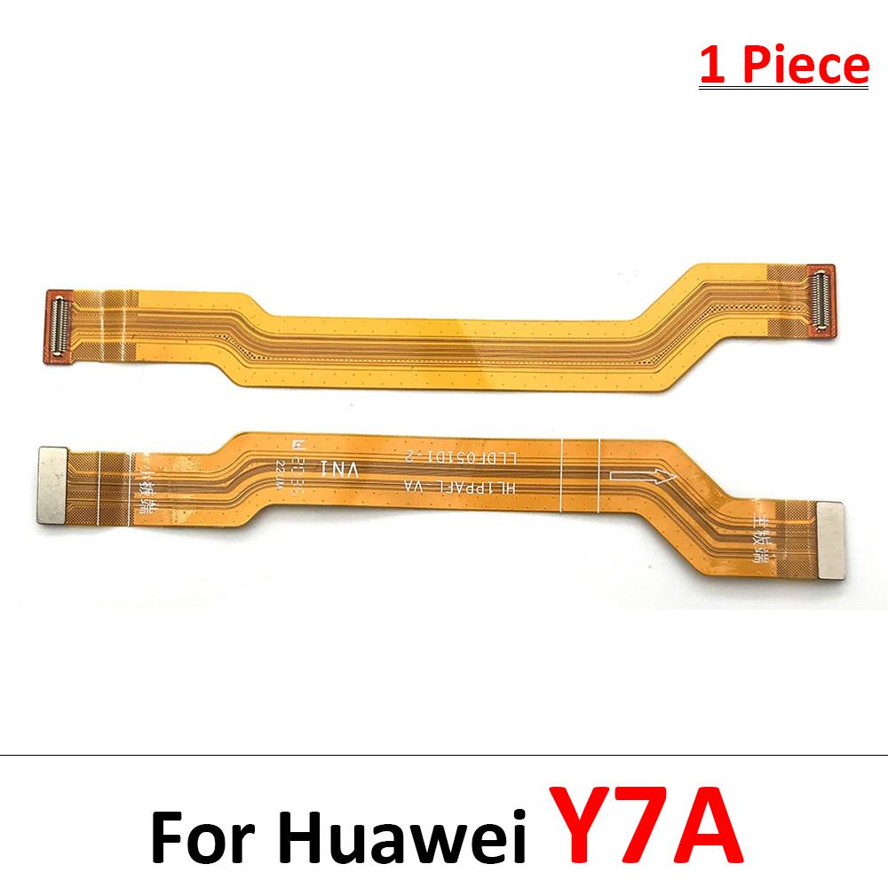 For Huawei Y6P Y6s Y7A Y7P Y8P Y8s Y9A Y9s Y9 Prime Flex Cable Mainboard Charging Port Connector + LCD Touch Screen Flex Cable