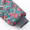 SIFONE Women's Stand Collar Floral Padded Jacket