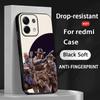 GAME ARC Raiders Phone Case For Redmi Note 14 13 12 11 Pro Plus S 5G 14C A3 Soft Black Phone Cover