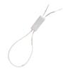 1000 Blank Double Plug Hang Tags with 27 Cm Rope for Clothing and Luggage