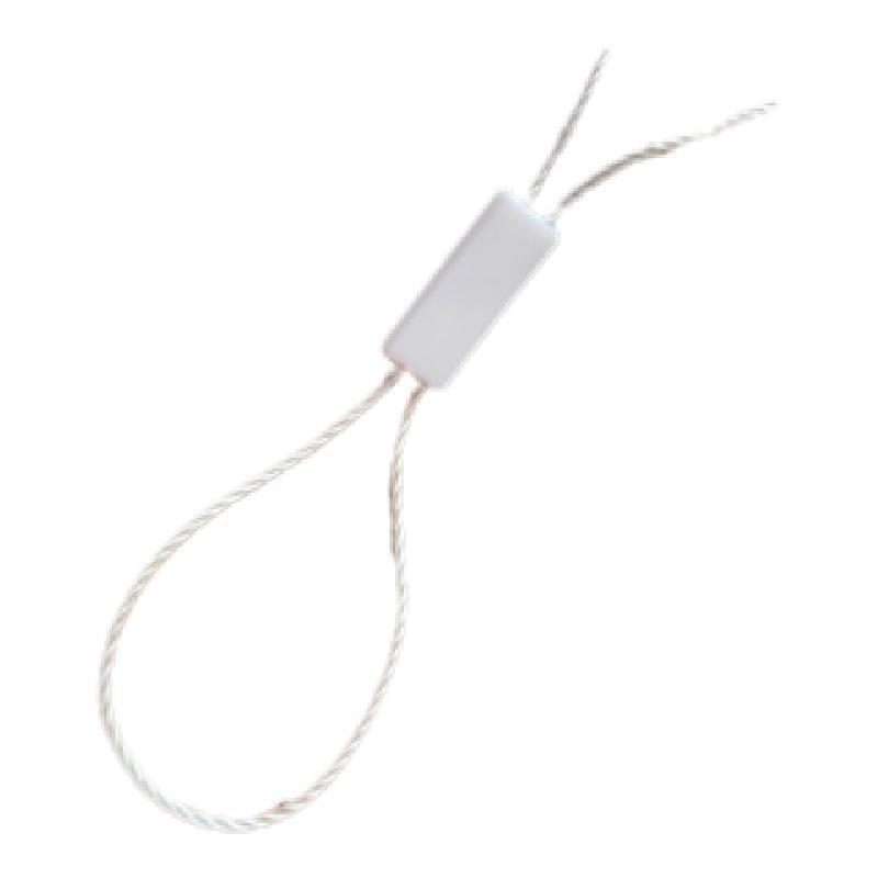 1000 Blank Double Plug Hang Tags with 27 Cm Rope for Clothing and Luggage