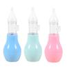 Silicone Anti-Reflux Baby Nasal Aspirator - Soft Toddler Mucus Cleaner, Manual Oral Suction Device