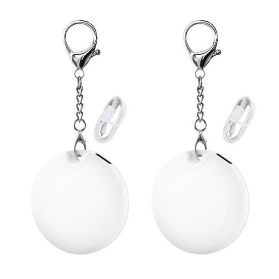 1/2 Pcs Handbag Light Pendant with Automatic Sensor Heart Shape USB Rechargeble Easily Find Items In Your Bag Decorative Purse Light