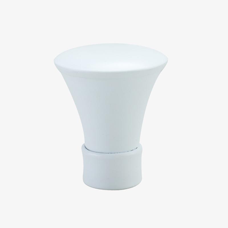 2 stk Utfylte Jern Gardinstang Endestykker Hetter Gardintilbehør Erstatning Romersk Gardinstang Hode Hjemmedekorasjon