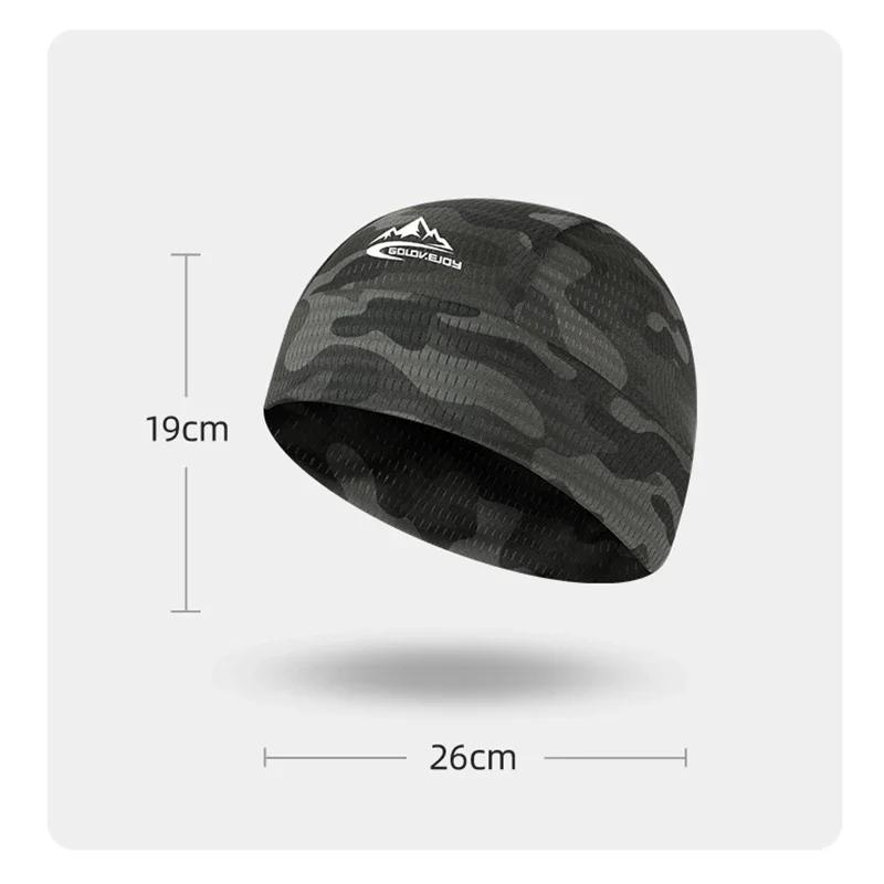 Cycling Cap Quick Dry Anti-Uv Sports Hat Cooling Skull Cap Helmet Liner Sweat Cap For Outdoor Bike Mtb Running Hat For Men Women