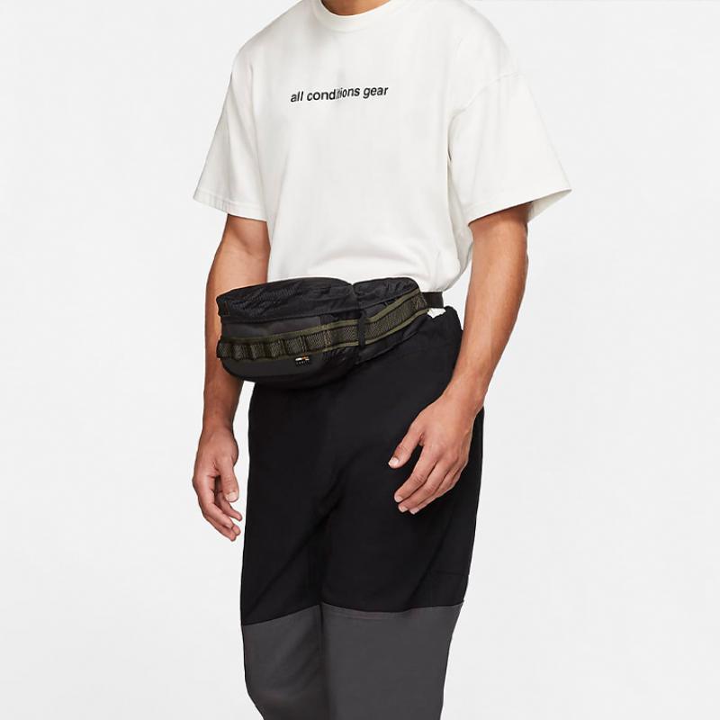 Nike Polyester Naylon Askılı Tek Omuz Çapraz Vücut Bel Çantası Normal Unisex Siyah Günlük CK7511-010