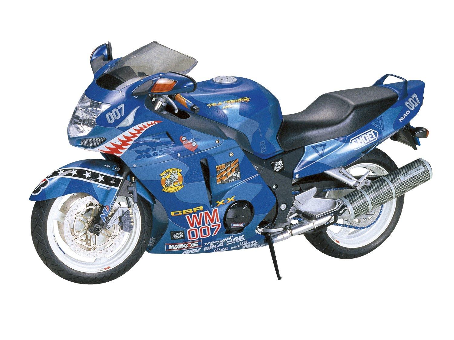 

Мотоцикл серии Tamiya Super Blackbird With Me Color 14079 1/12 №79