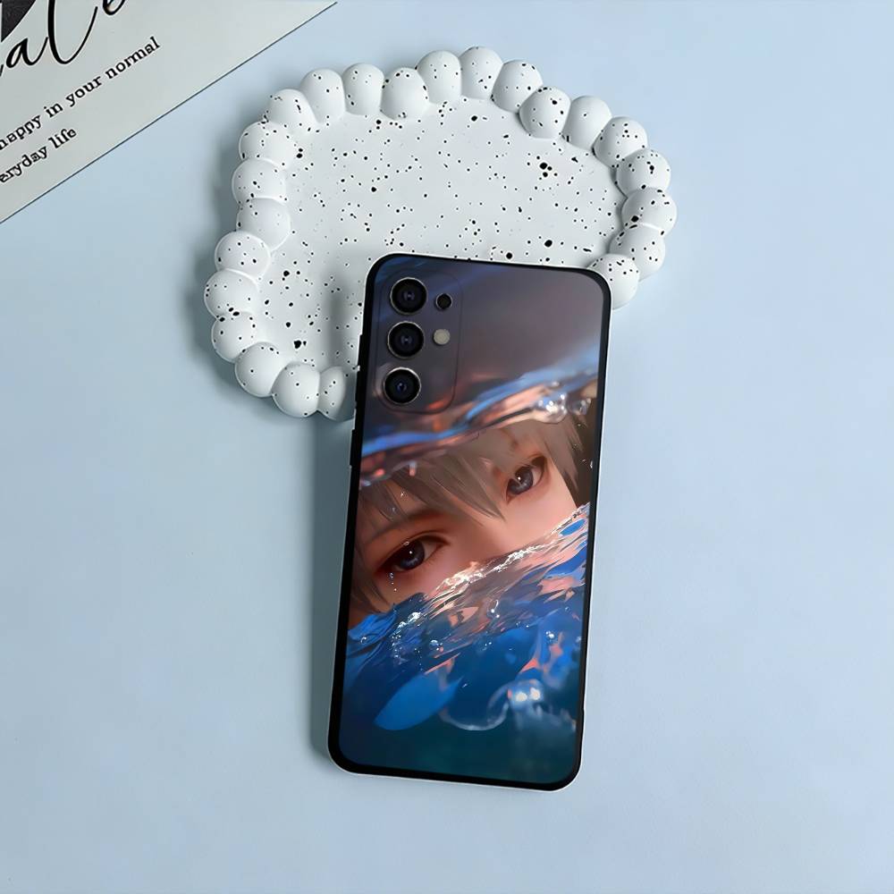 Love- and- Deepspace&Xavier Soft Silicone Case for Samsung S25, S24, S21, S22, S23, S30, Ultra, S20, Plus, FE, Lite-Black