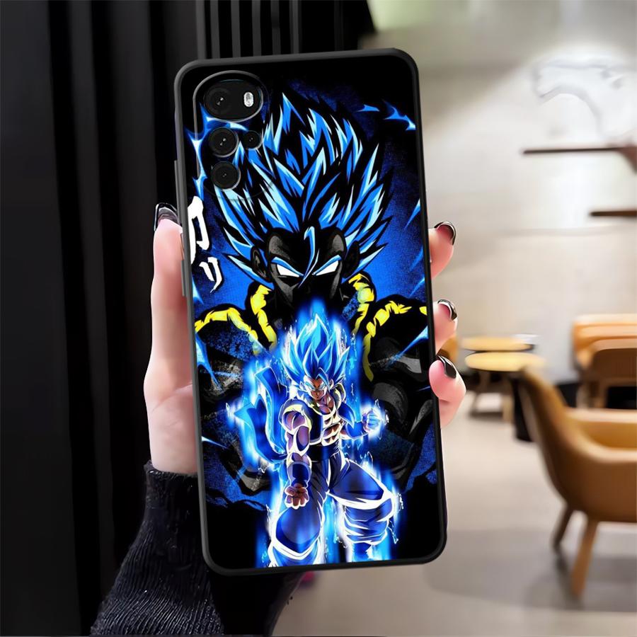 Case for Motorola Moto G51 G73 G53 G30 G22 Edge40 G71 G52 Edge 20 Pro 30 Lite G32 G50 G60s Phone Cover Dragon Ball Anime