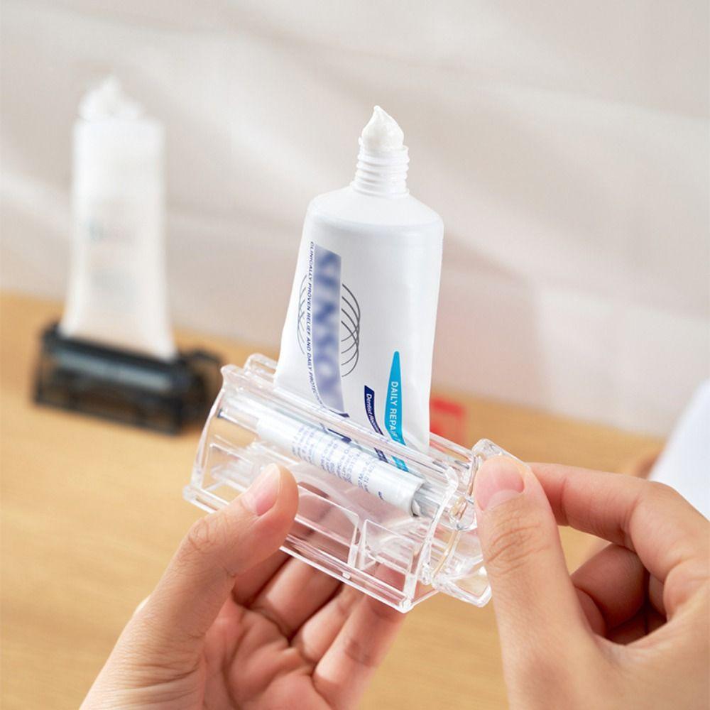 Seat Holder Squeezer Stand Dispenser Portable Toothpaste Rolling Tube Household