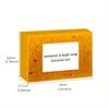 Turmeric Kojic Acid Soap For Face And Body Skin Cleansing, Rejuvenating And Gentle Exfoliating Skin