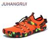 Summer Men Women Water Shoes Upstream Wading Swimming Barefoot Five Fingers Aqua Shoes Beach Seaside Light Sneakers Quick-Dry