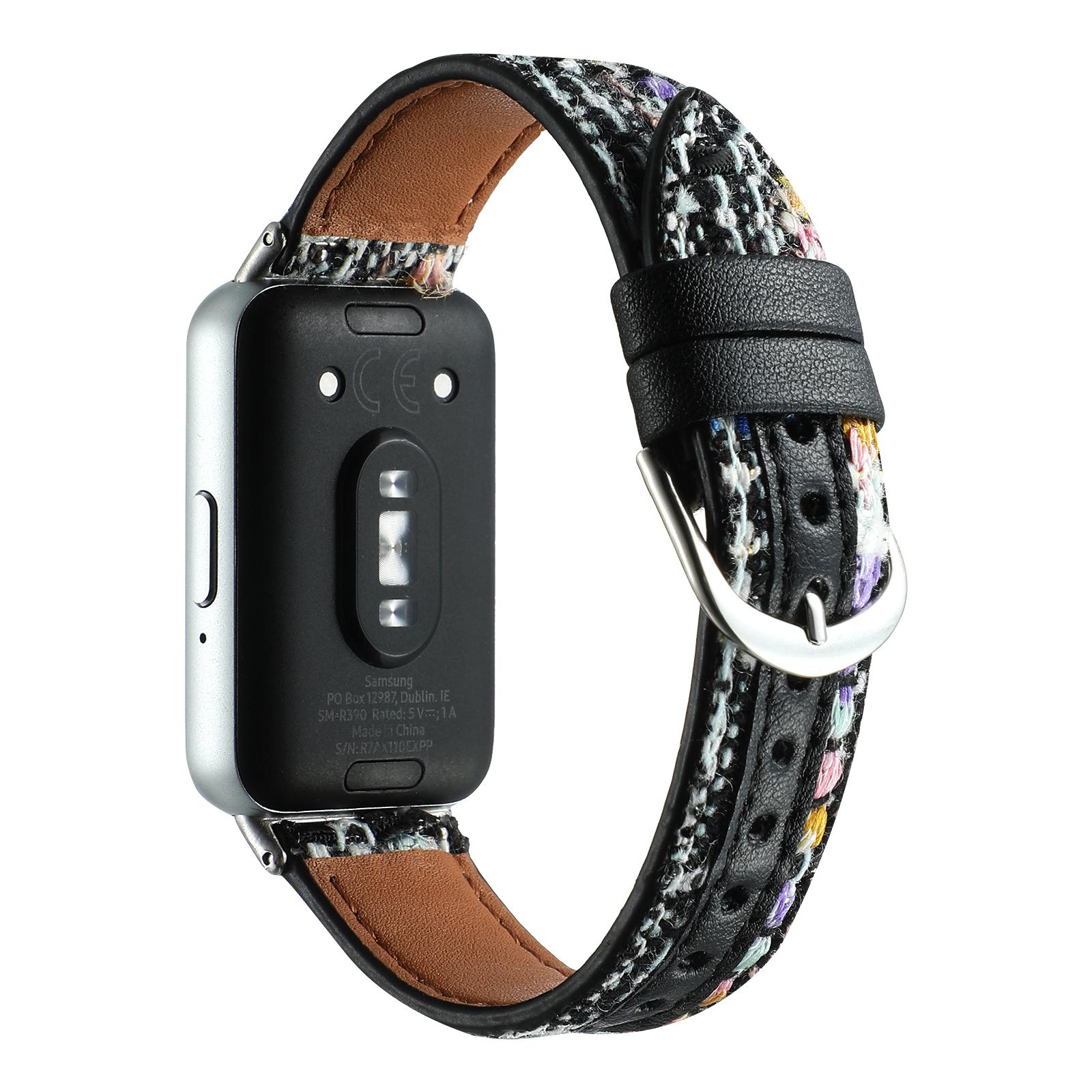 

Для Samsung Galaxy Fit3 Замінний ремінець Вовняний браслет Black