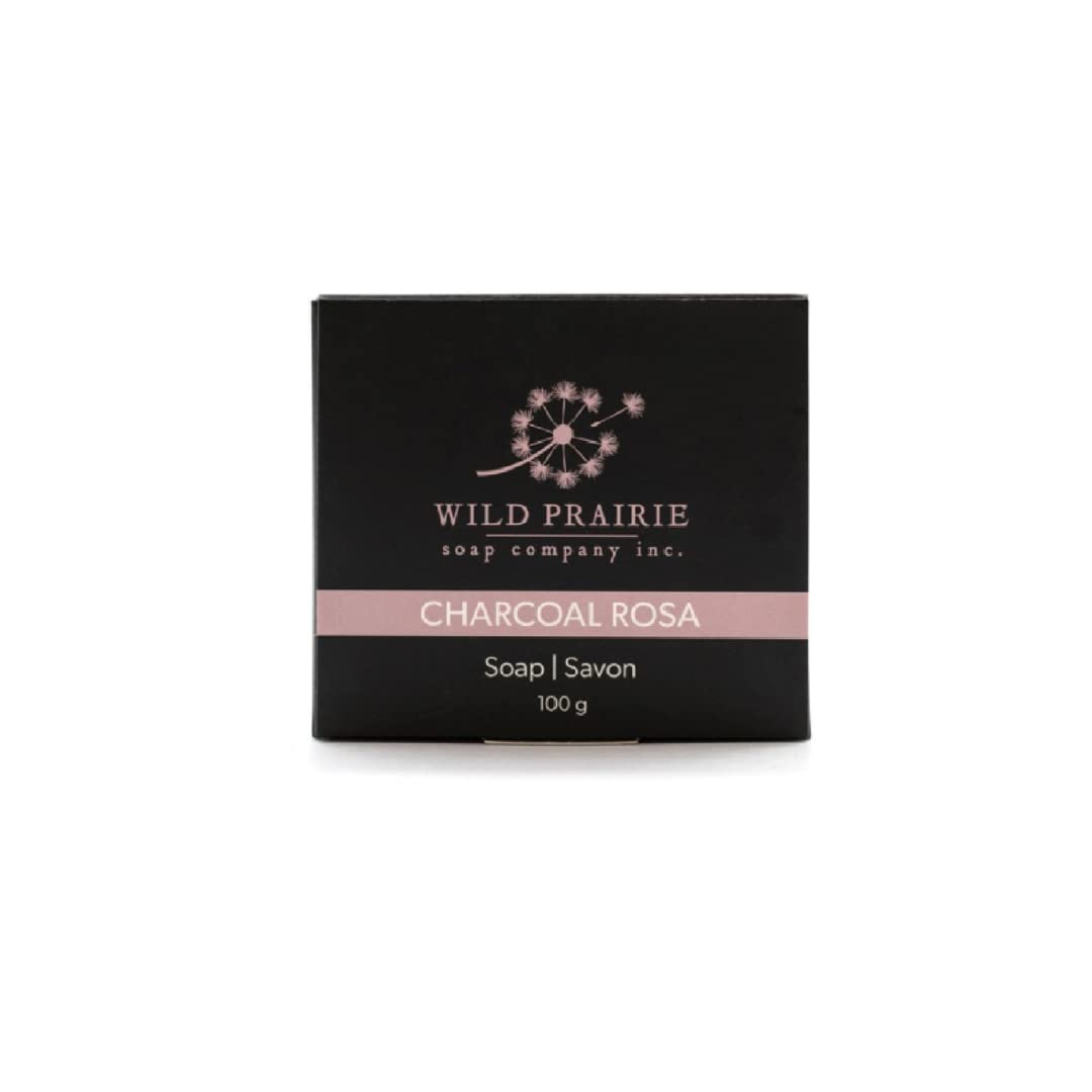 

Wild Prairie Soap Мыло Charcoal Rosa 100 г Мыло