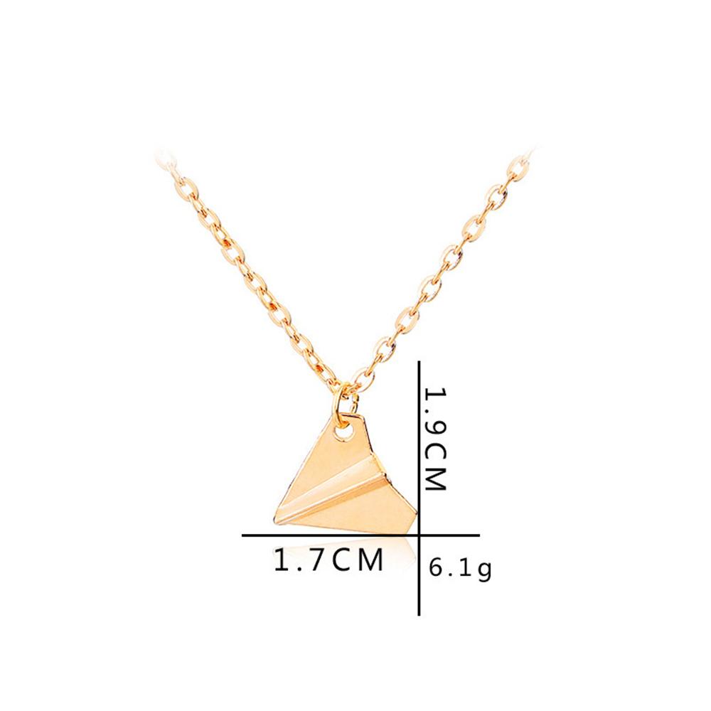 Paper Airplane Pendant Necklace Classic Band One and Direction Periphery Necklace Souvenir Jewelry for Fans Supporters