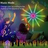 RGB Color RGBIC Firework Light Music Sound Sync Dream Meteor Lamp  Holiday Party